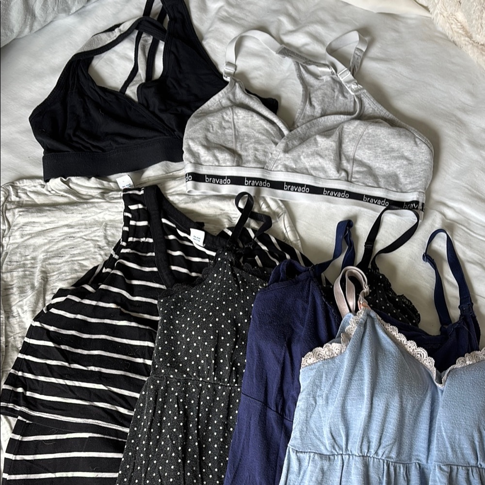 Maternity Bundle Medium Bravado Assorted Nursing … - image 1